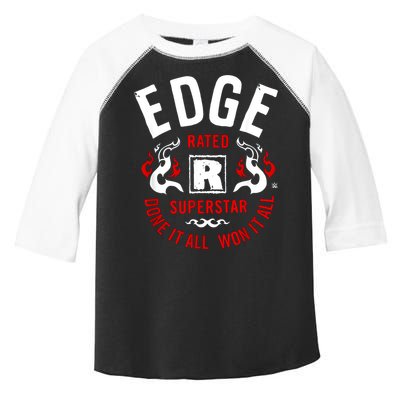Edge Rated R Superstar Done It All Won It All Wrestler Toddler Fine Jersey T-Shirt