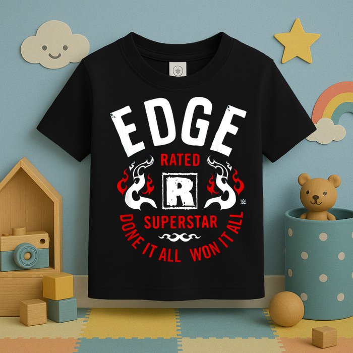 Edge Rated R Superstar Done It All Won It All Wrestler Toddler T-Shirt