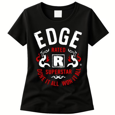 Edge Rated R Superstar Done It All Won It All Wrestler Womens T-Shirt