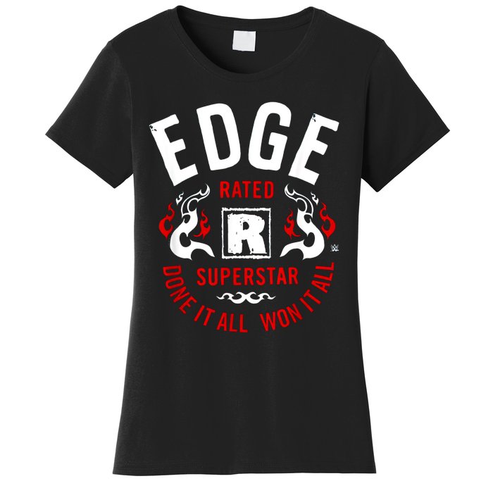 Edge Rated R Superstar Done It All Won It All Wrestler Women's T-Shirt