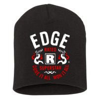 Edge Rated R Superstar Done It All Won It All Wrestler Short Acrylic Beanie