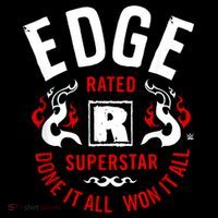 Edge Rated R Superstar Done It All Won It All Wrestler Wool Snapback Cap