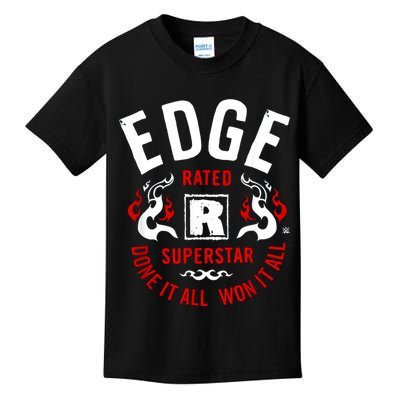 Edge Rated R Superstar Done It All Won It All Wrestler Kids T-Shirt