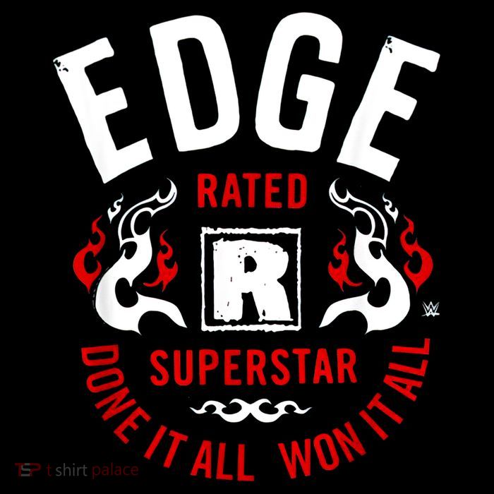 Edge Rated R Superstar Done It All Won It All Wrestler Kids T-Shirt
