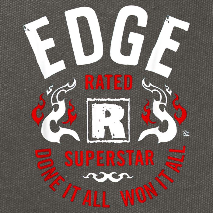Edge Rated R Superstar Done It All Won It All Wrestler Cotton Canvas Backpack