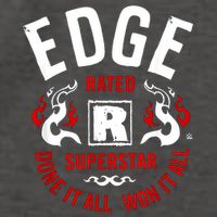 Edge Rated R Superstar Done It All Won It All Wrestler Vector Backpack