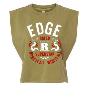 Edge Rated R Superstar Done It All Won It All Wrestler Garment-Dyed Women's Muscle Tee