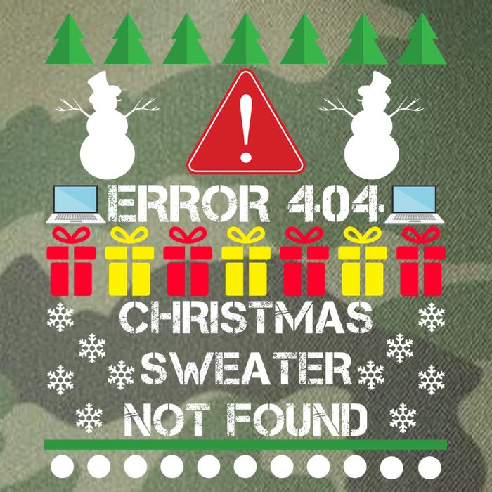 ERROR 404 Christmas Sweater Not Found Legacy Tie Dye Trucker Hat