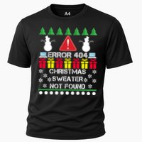 ERROR 404 Christmas Sweater Not Found Performance Shirt