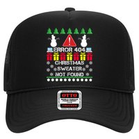 ERROR 404 Christmas Sweater Not Found Hat