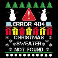 ERROR 404 Christmas Sweater Not Found Wool Snapback Cap