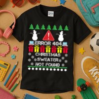 ERROR 404 Christmas Sweater Not Found Kids T-Shirt
