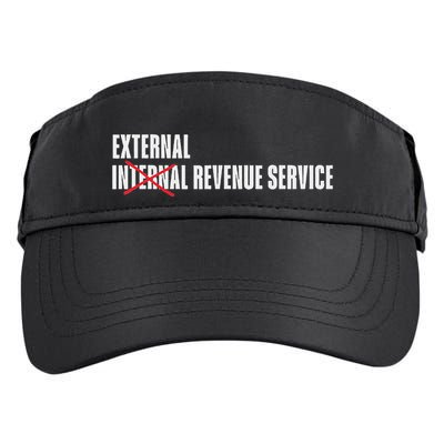 External Revenue Service Trump Maga Taxes Adult Drive Performance Visor
