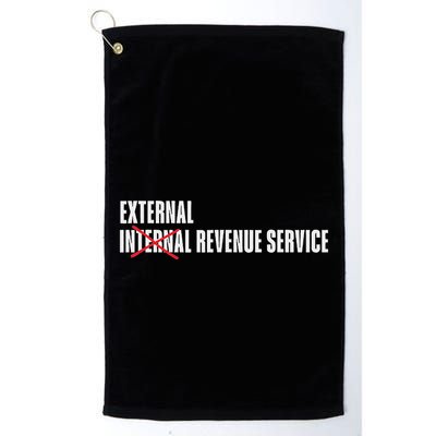 External Revenue Service Trump Maga Taxes Golf Towel