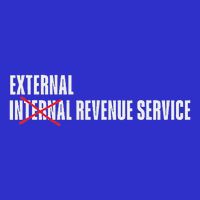 External Revenue Service Trump Maga Taxes T-Shirt