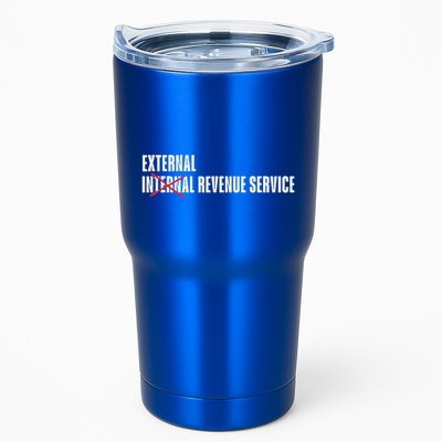 External Revenue Service Trump Maga Taxes Tumbler