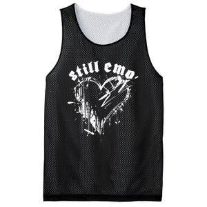 Emo Rock Still Emo 2000s Emo Ska Pop Punk Band Music Mesh Reversible Basketball Jersey Tank