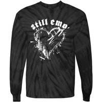 Emo Rock Still Emo 2000s Emo Ska Pop Punk Band Music Tie-Dye Long Sleeve Shirt