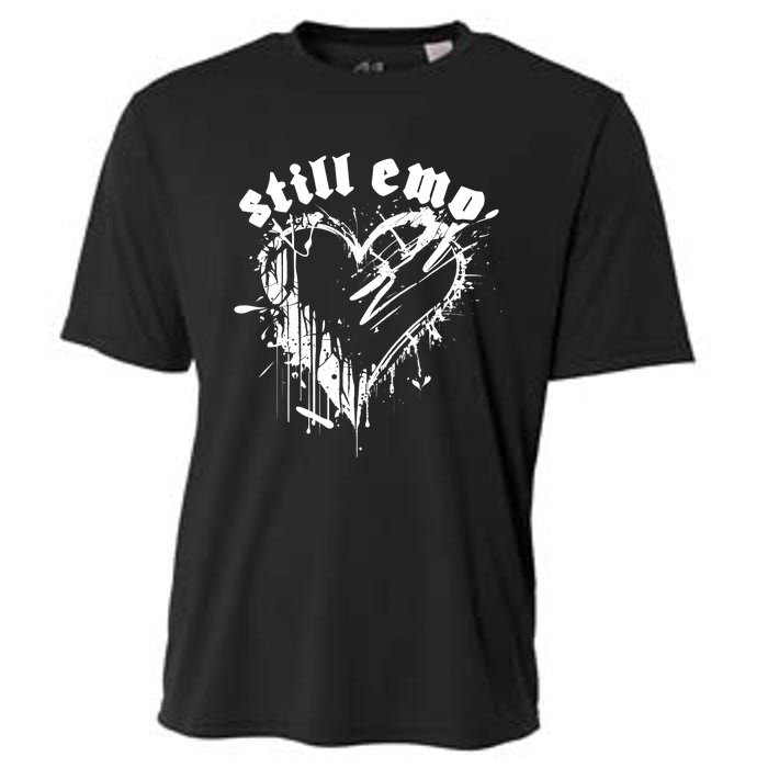 Emo Rock Still Emo 2000s Emo Ska Pop Punk Band Music Cooling Performance Crew T-Shirt