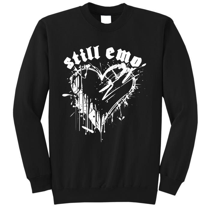 Emo Rock Still Emo 2000s Emo Ska Pop Punk Band Music Sweatshirt