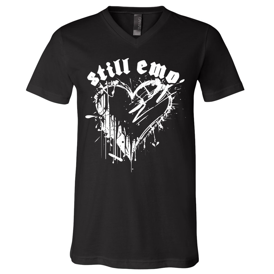 Emo Rock Still Emo 2000s Emo Ska Pop Punk Band Music V-Neck T-Shirt