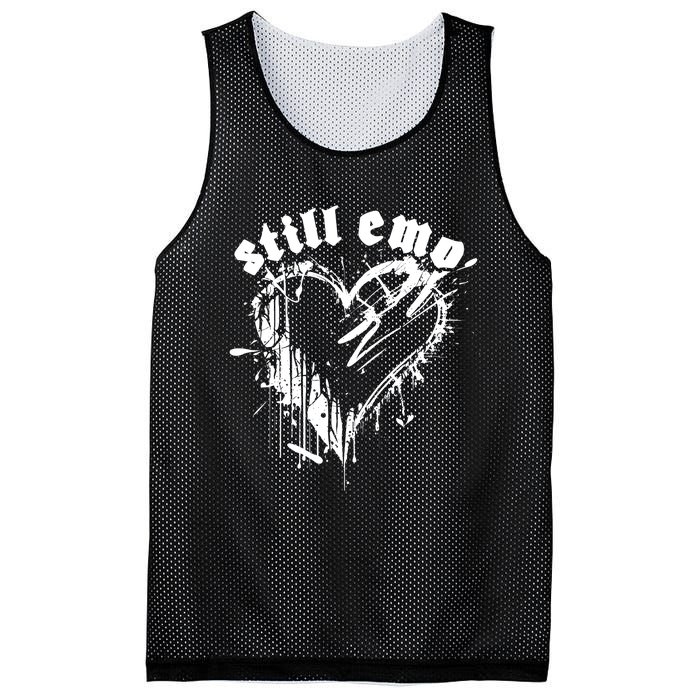 Emo Rock Still Emo 2000s Emo Ska Pop Punk Band Music Mesh Reversible Basketball Jersey Tank