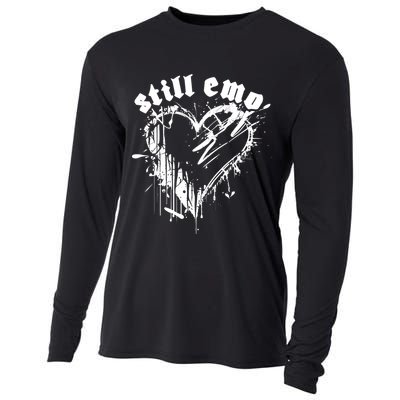 Emo Rock Still Emo 2000s Emo Ska Pop Punk Band Music Cooling Performance Long Sleeve Crew