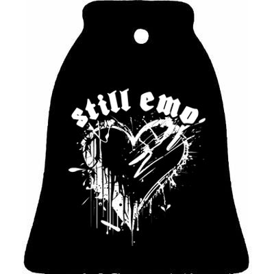 Emo Rock Still Emo 2000s Emo Ska Pop Punk Band Music Ceramic Bell Ornament