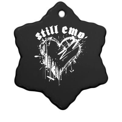 Emo Rock Still Emo 2000s Emo Ska Pop Punk Band Music Ceramic Star Ornament