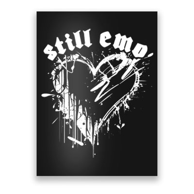 Emo Rock Still Emo 2000s Emo Ska Pop Punk Band Music Poster