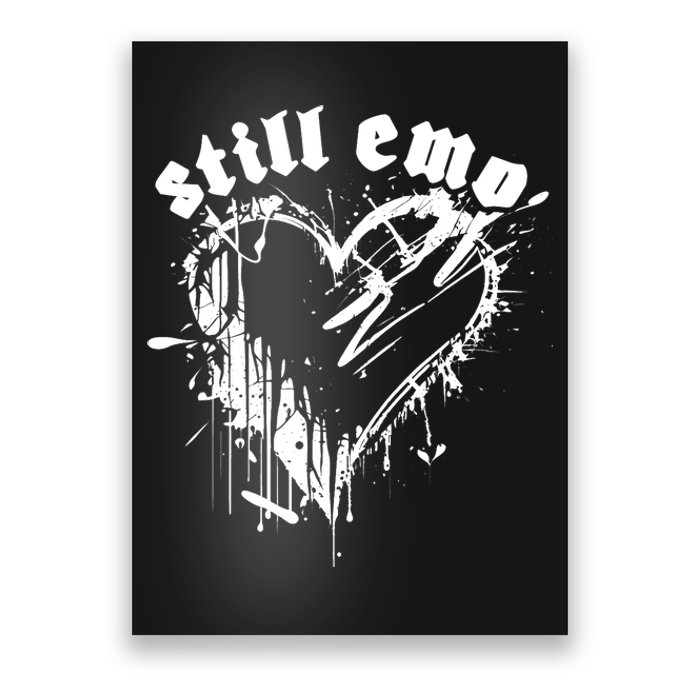 Emo Rock Still Emo 2000s Emo Ska Pop Punk Band Music Poster