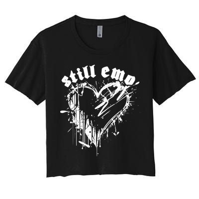 Emo Rock Still Emo 2000s Emo Ska Pop Punk Band Music Crop Top