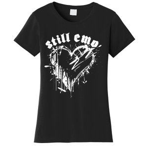 Emo Rock Still Emo 2000s Emo Ska Pop Punk Band Music Women's T-Shirt