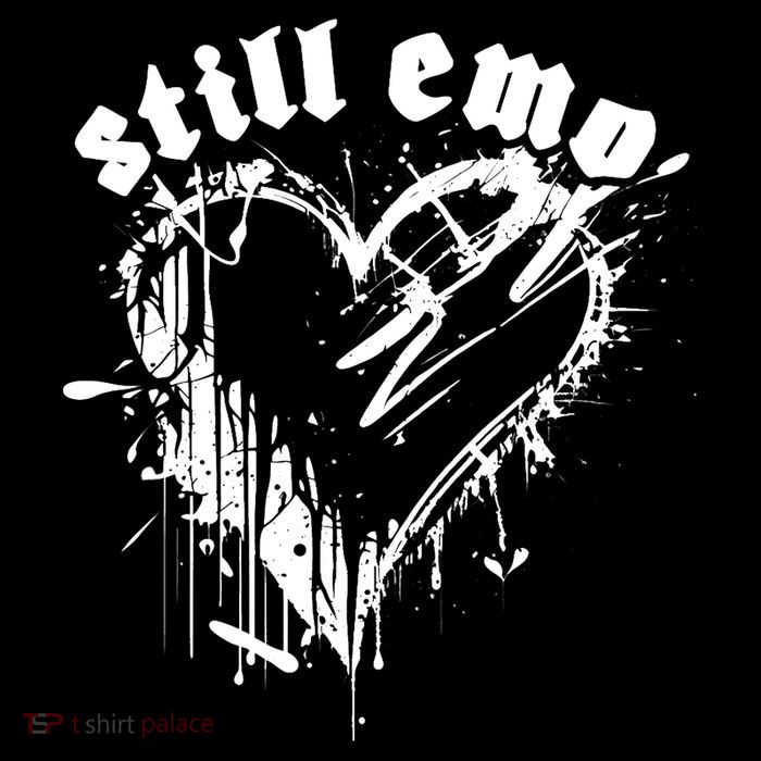Emo Rock Still Emo 2000s Emo Ska Pop Punk Band Music Womens T-Shirt