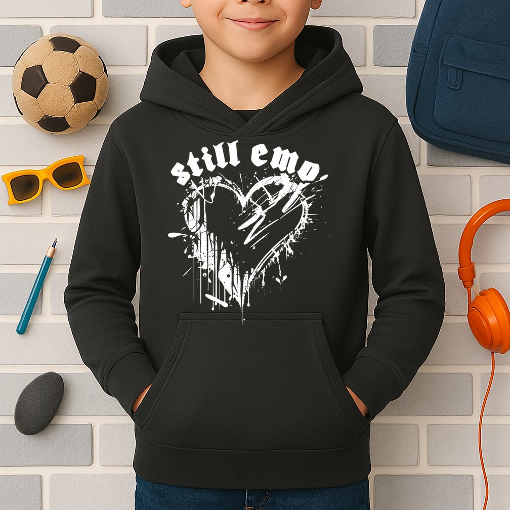 Emo Rock Still Emo 2000s Emo Ska Pop Punk Band Music Kids Hoodie