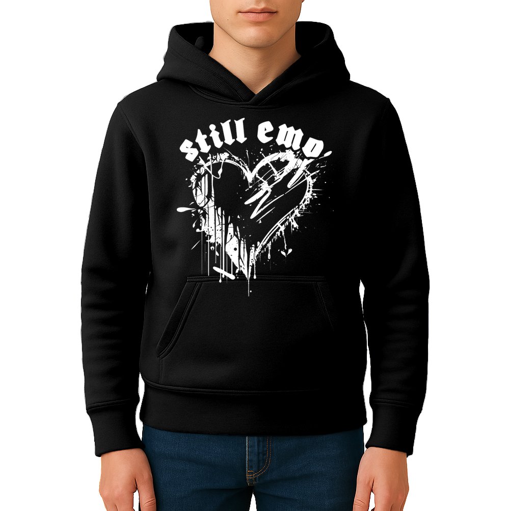 Emo Rock Still Emo 2000s Emo Ska Pop Punk Band Music Kids Hoodie