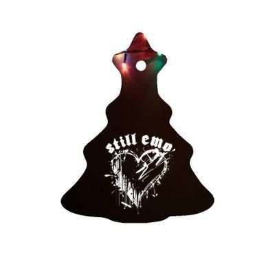 Emo Rock Still Emo 2000s Emo Ska Pop Punk Band Music Ceramic Tree Ornament