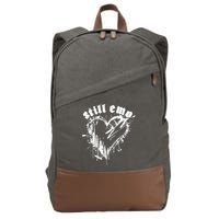 Emo Rock Still Emo 2000s Emo Ska Pop Punk Band Music Cotton Canvas Backpack