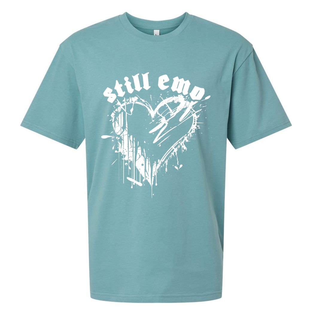 Emo Rock Still Emo 2000s Emo Ska Pop Punk Band Music Sueded Cloud Jersey T-Shirt