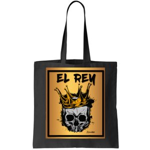 El Rey Skull Gold Tote Bag