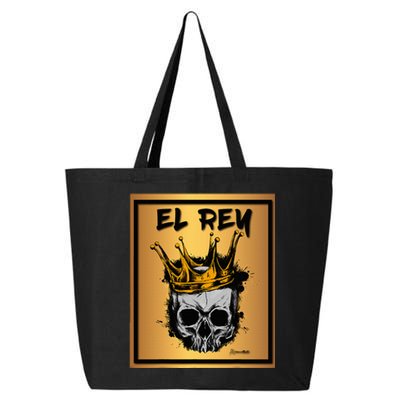 El Rey Skull Gold 25L Jumbo Tote