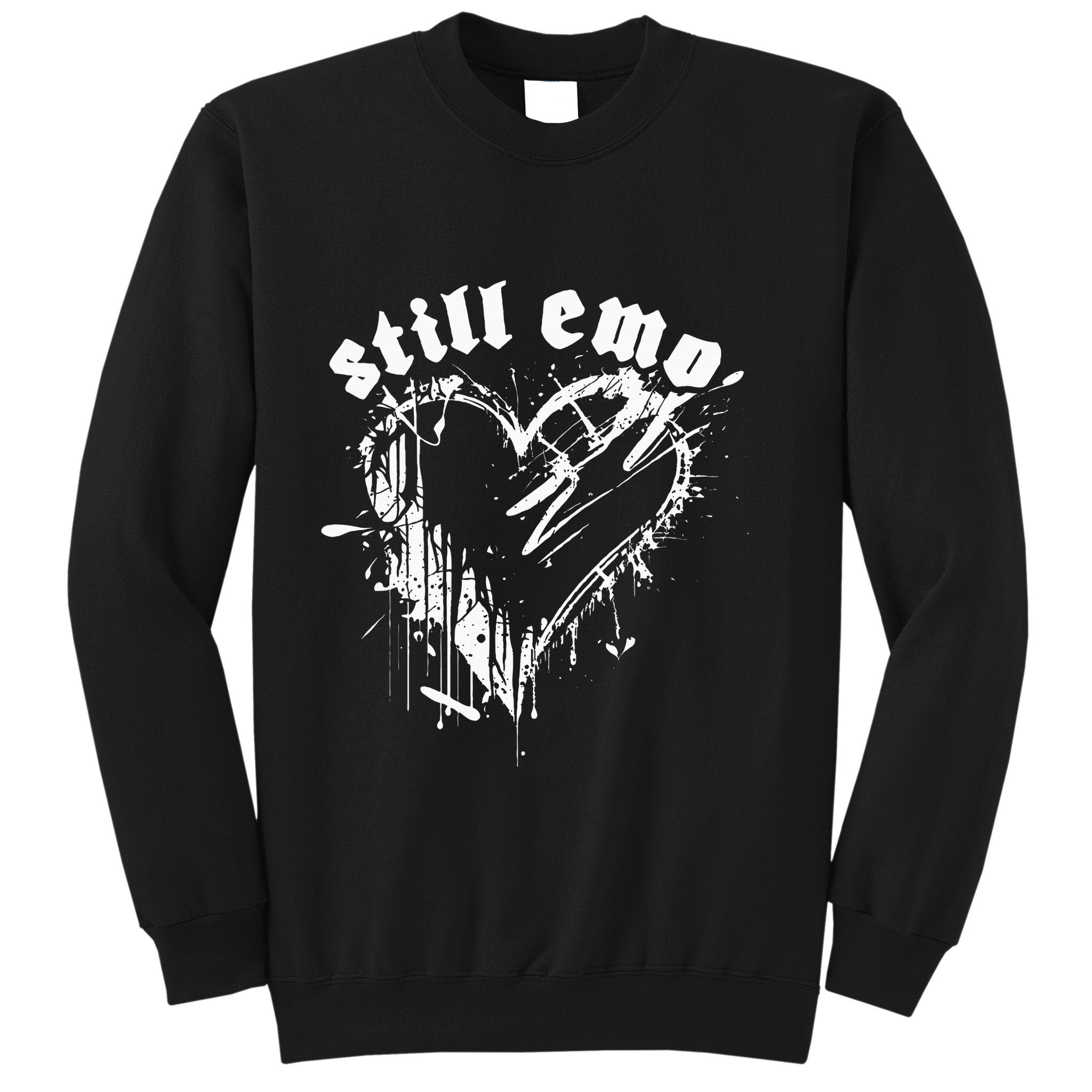 Emo Rock Still Emo 2000s Emo Ska Pop Punk Band Music Sweatshirt