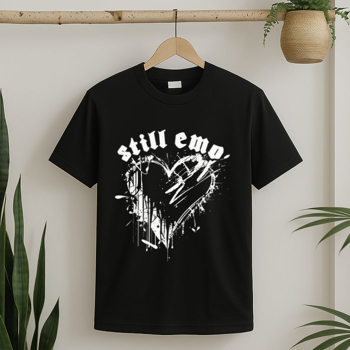 Emo Rock Still Emo 2000s Emo Ska Pop Punk Band Music T-Shirt