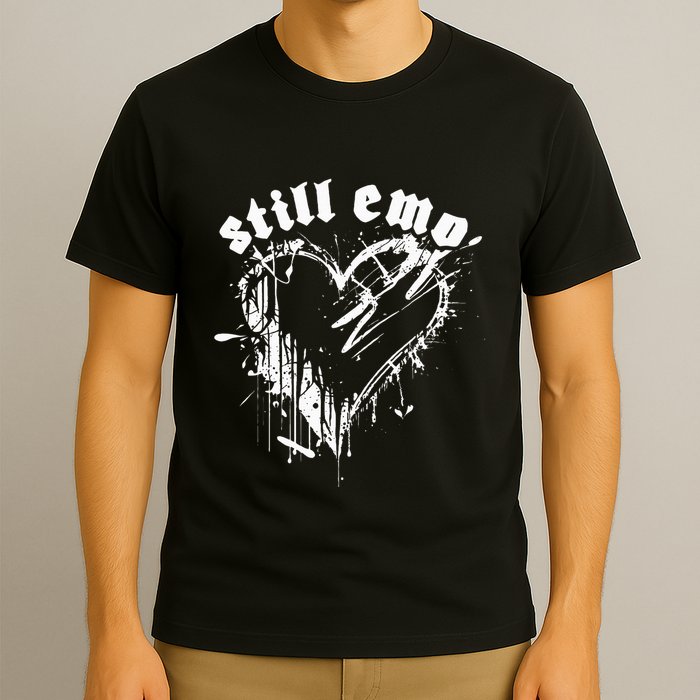 Emo Rock Still Emo 2000s Emo Ska Pop Punk Band Music T-Shirt