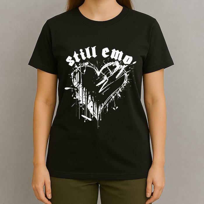 Emo Rock Still Emo 2000s Emo Ska Pop Punk Band Music T-Shirt