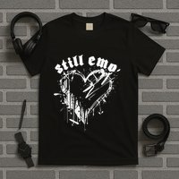 Emo Rock Still Emo 2000s Emo Ska Pop Punk Band Music T-Shirt