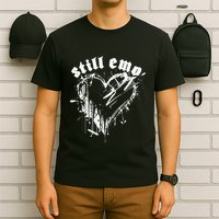Emo Rock Still Emo 2000s Emo Ska Pop Punk Band Music T-Shirt