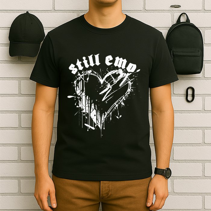 Emo Rock Still Emo 2000s Emo Ska Pop Punk Band Music T-Shirt