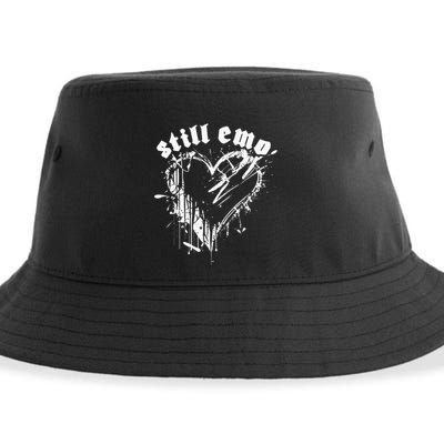 Emo Rock Still Emo 2000s Emo Ska Pop Punk Band Music Sustainable Bucket Hat