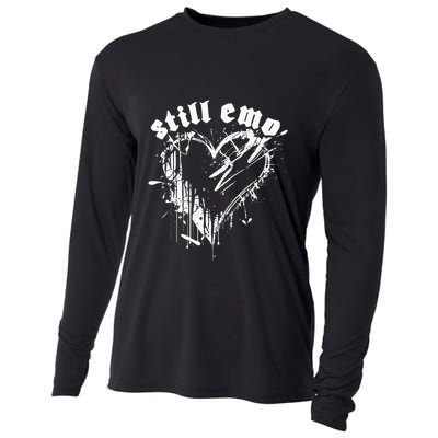 Emo Rock Still Emo 2000s Emo Ska Pop Punk Band Music Cooling Performance Long Sleeve Crew